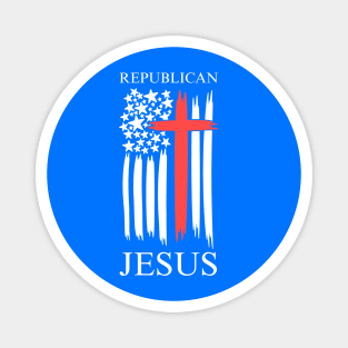 Republican-Jesus Magnet
